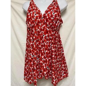 Women’s One Piece Bathing Swim Suit, Size 16